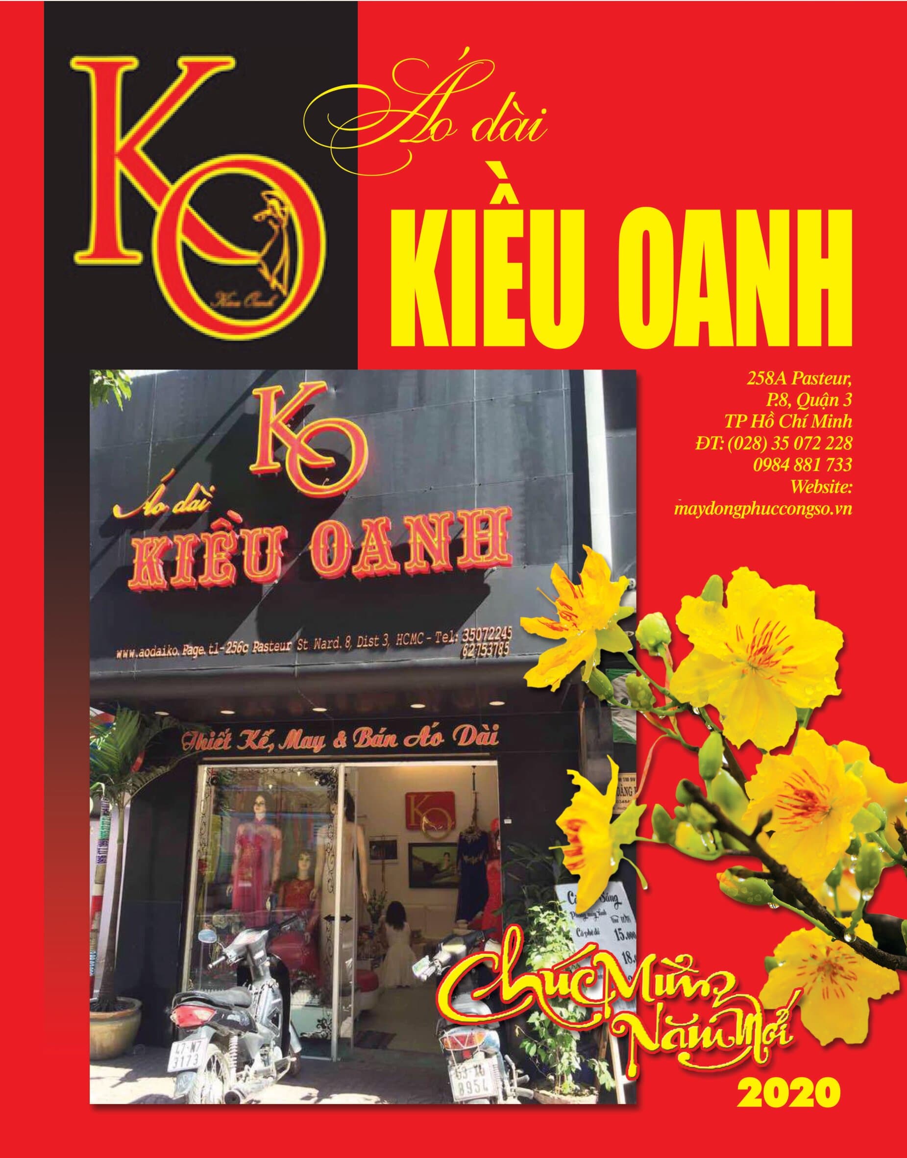 Áo dài Kiều Oanh